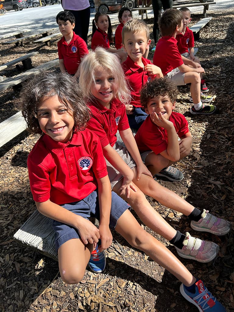 Students in uniforms